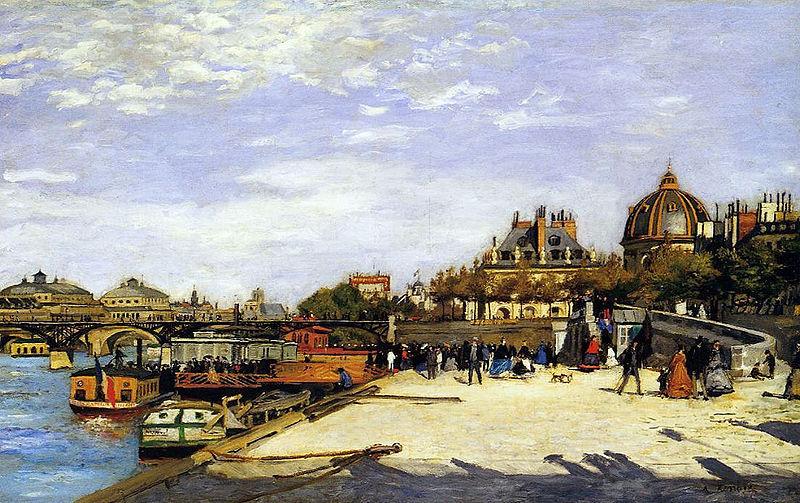 Pierre-Auguste Renoir The Pont des Arts Sweden oil painting art